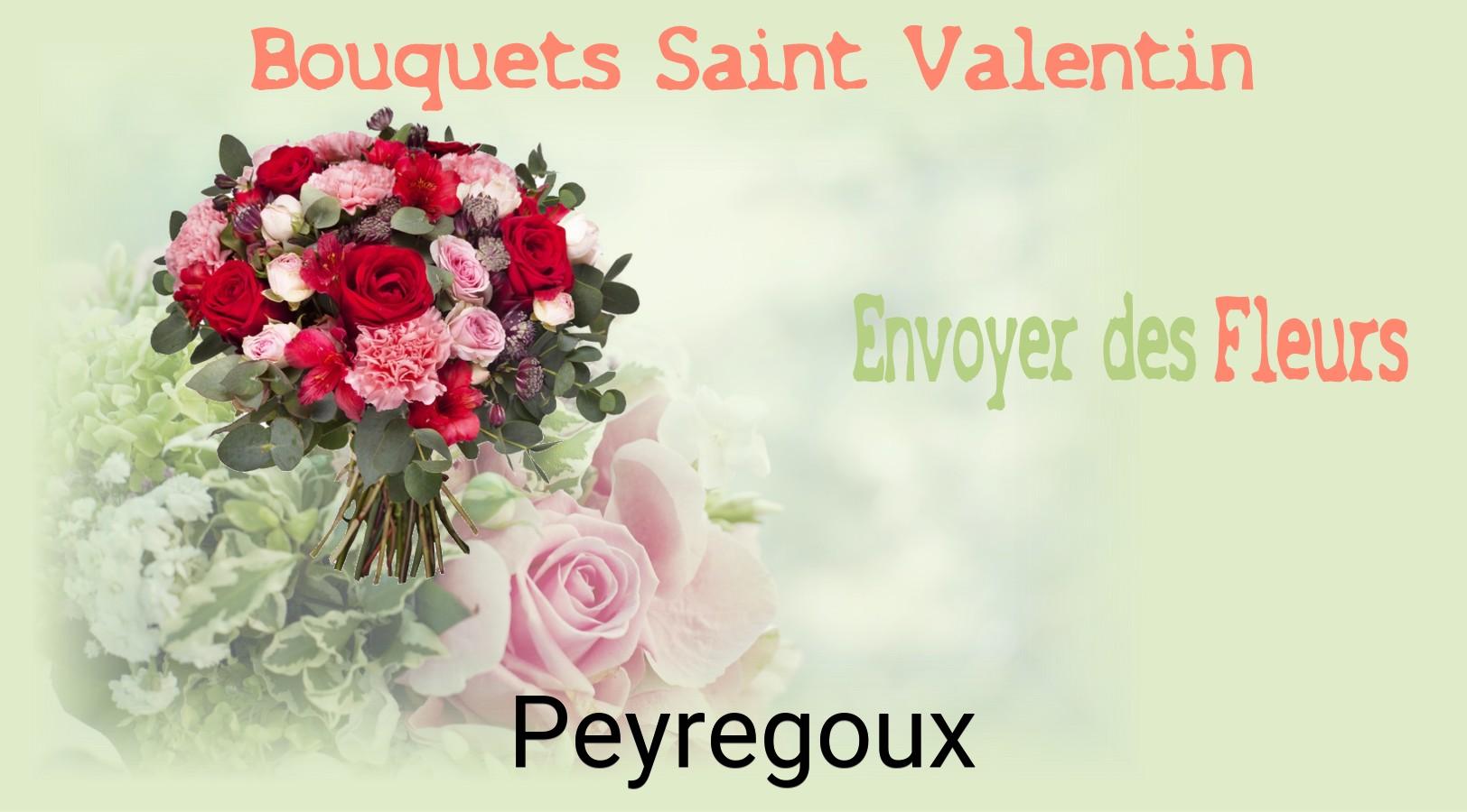 Roses de Saint-Valentin livrées à Peyregoux